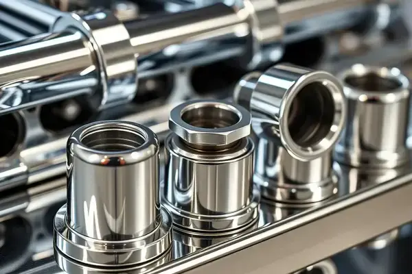 Nickel plated components